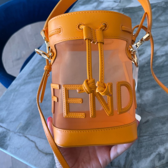 Fendi Handbags - Fendi Mon Tresor mini bucket bag